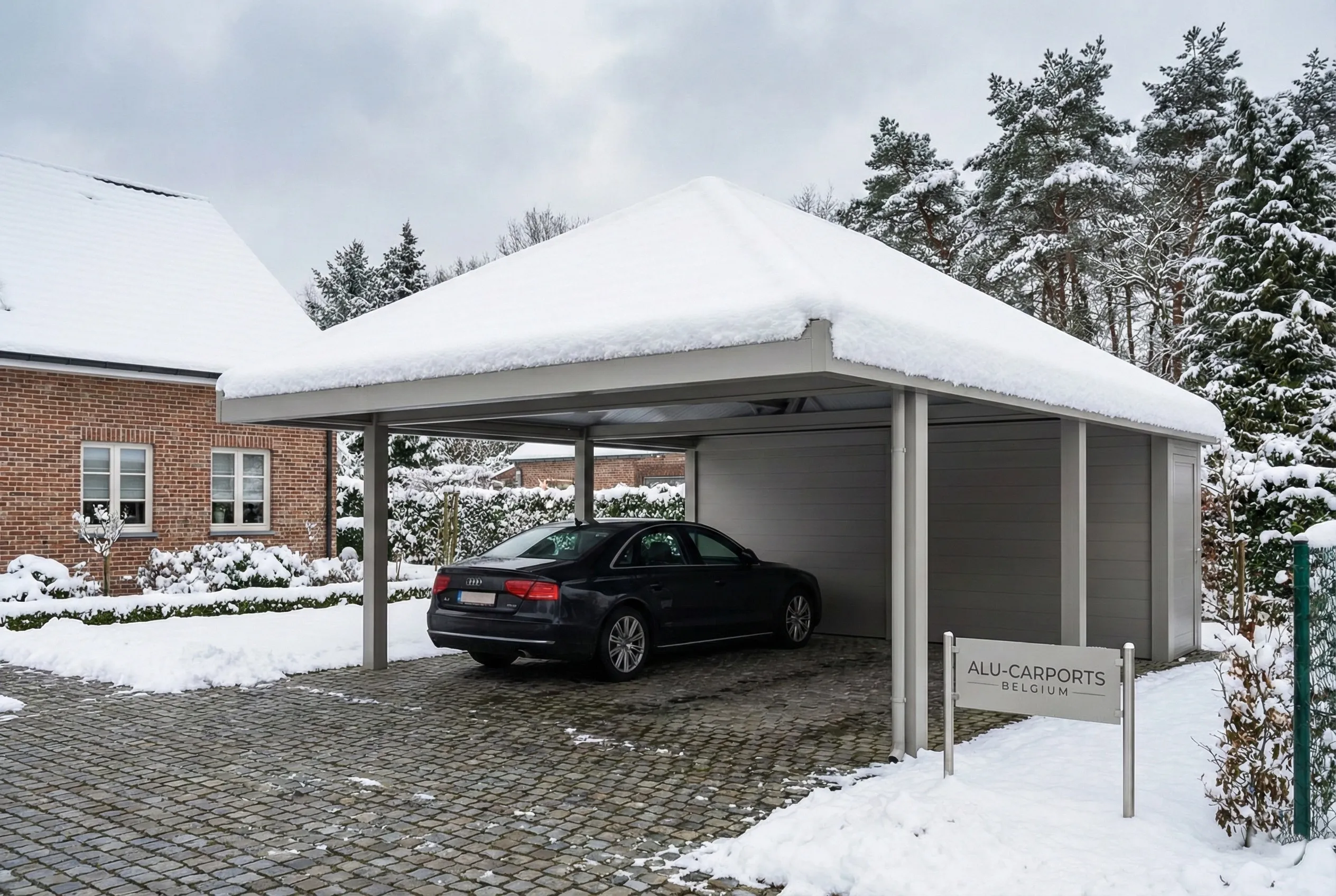 Carport Aluminium à Namur: Protection et Élégance - 3