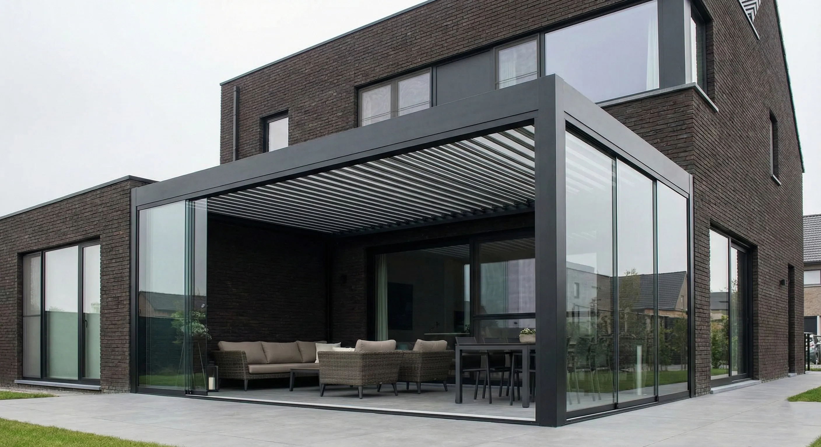 Modern Aluminum Pergola