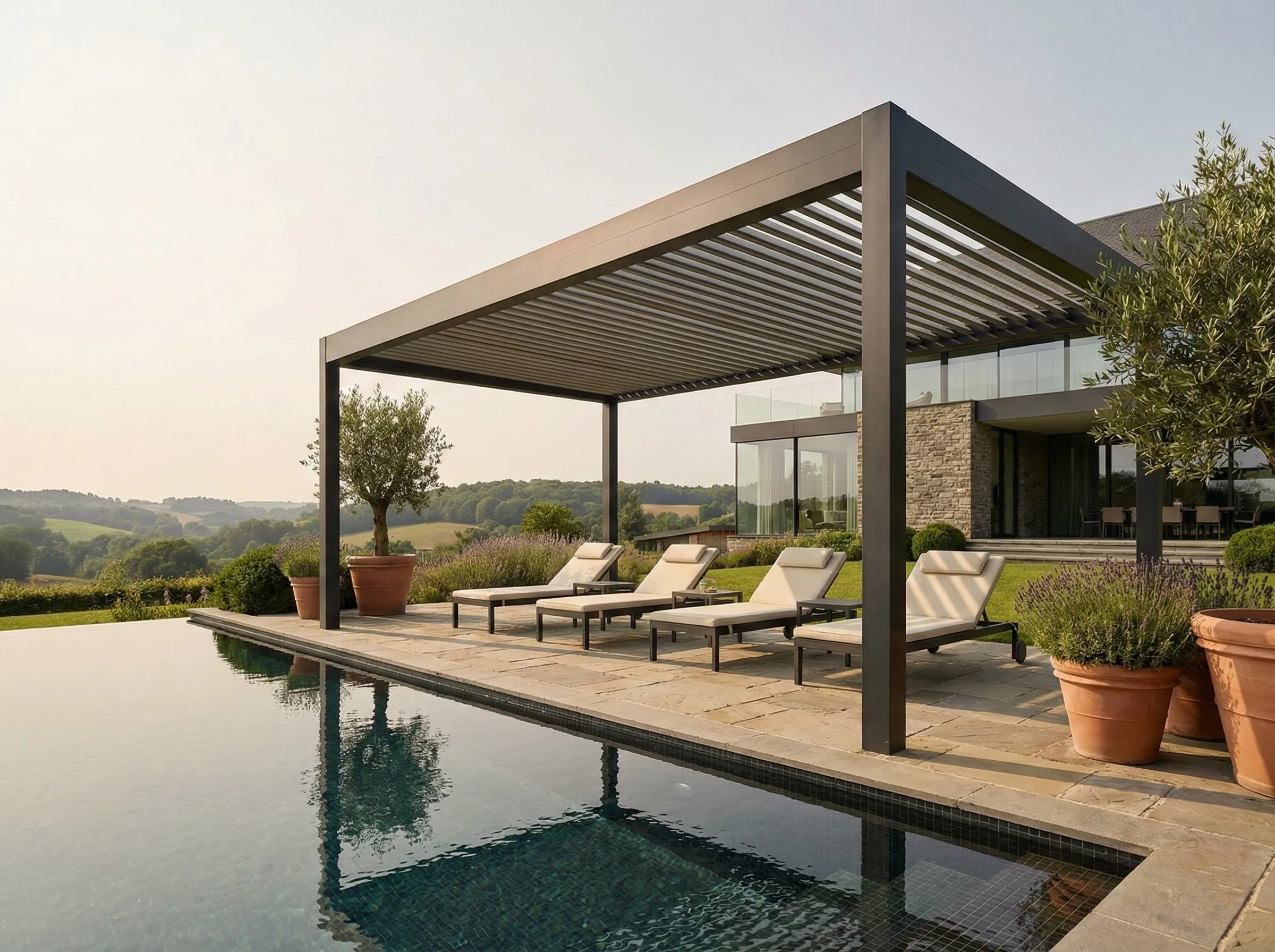 Pergola Bioclimatique à Charleroi: Prix et Installation - 4