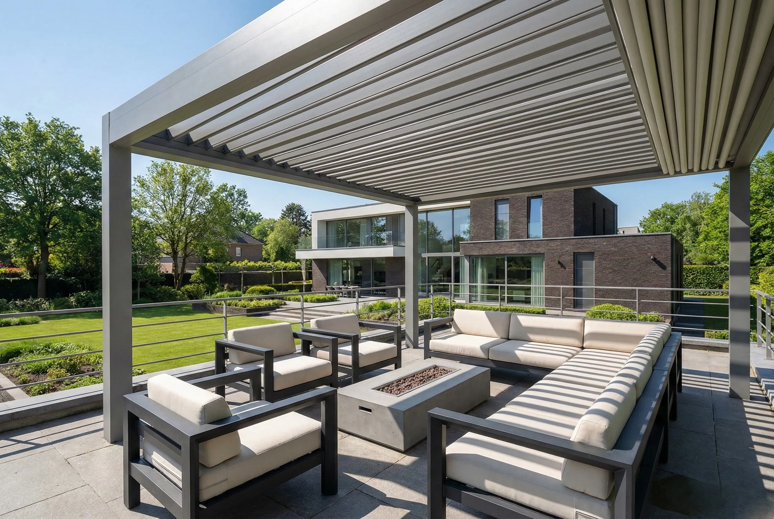 Bioclimatic Pergola with LED