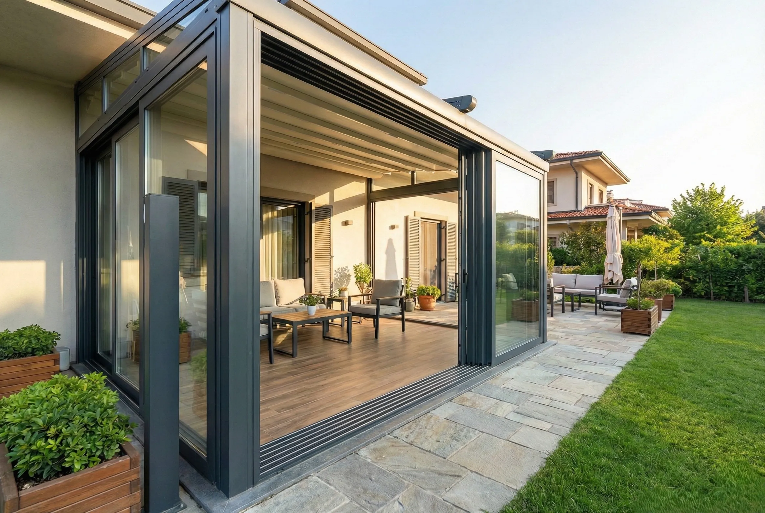 Aluminyum vs PVC Veranda: Hangi Malzemeyi Secmeli? - 3